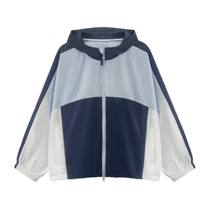 And Real Fun.夏季驱蚊原纱UPF50皮肤衣儿童凉感拼色男女童防晒衣