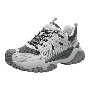 红蜻蜓老爹鞋女款秋季新款女鞋厚底增高休闲运动鞋户外登山潮酷女