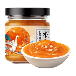 李子柒海鸭蛋黄酱寿司吐司面包酱早餐流沙瓶下饭酱咸蛋黄80g×1瓶