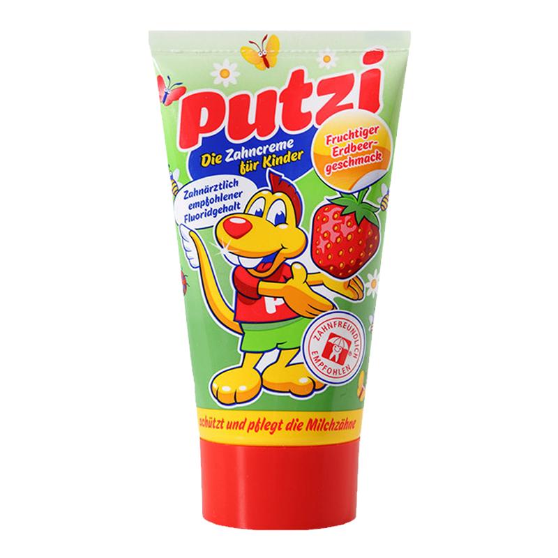 Putzi儿童牙膏水果味含氟防蛀