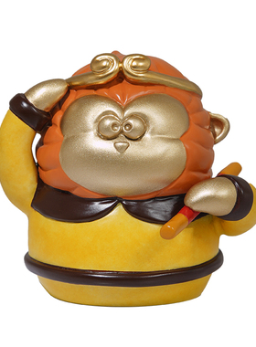 铜心满福《西游小队》桌面摆件