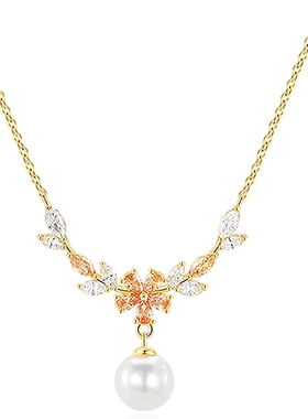 阿吉豆项链女款轻奢高级吊坠颈链