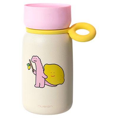 纽赛乔古漫联名黑科技摇摇杯保冷