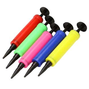 气球手推充气打气筒气泵游泳圈打气球手动吹气脚踩踏工具氦气简单