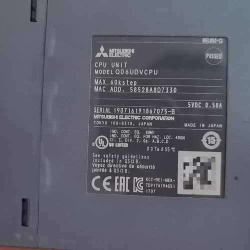 【议价-可维修】 MITSUBISHI Q06UDVCPU 模块 /均有货