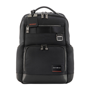 新秀丽双肩包商务电脑包NS0男大容量NQ8总裁包牛皮革旅行包HO0