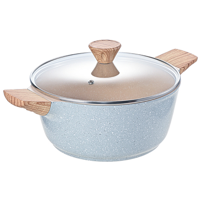 乐扣乐扣麦饭石双耳汤锅