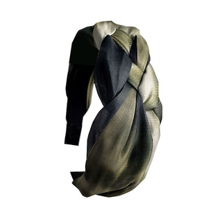（高颅顶发箍手缠仿丝绸杂款）时尚软萌小众高级发卡发饰潮流头箍