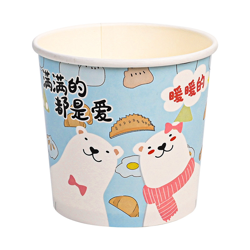 粥桶打包盒一次性粥碗商用