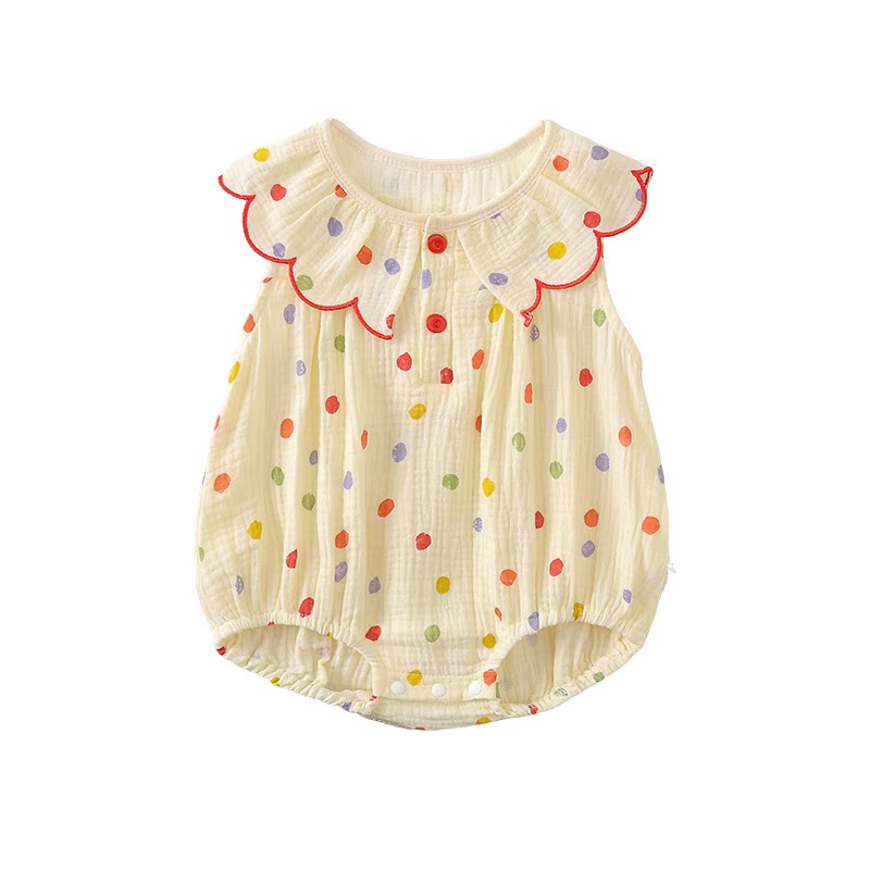 【2折专区】折扣店撤柜  婴儿衣服背心夏季夏装薄款包屁衣连体衣