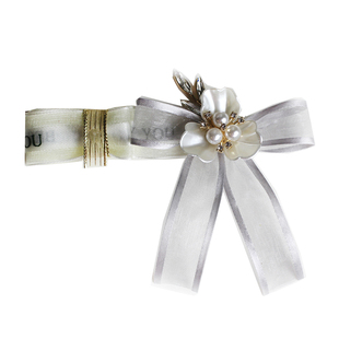 【唯美玉兰手腕花】灰色韩式婚礼结婚新娘伴娘姐妹花活动手花定制