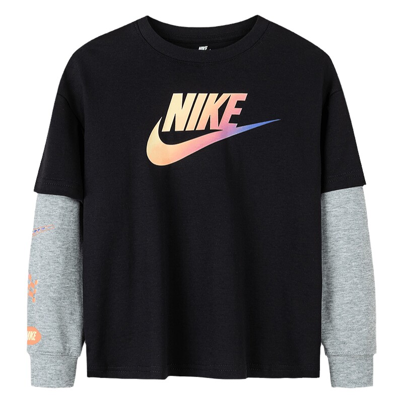 假两件长袖T恤Nike新品上市