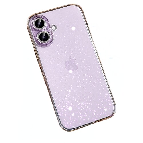 【璀璨星河】铂信适用苹果17手机壳新款iphone16promax闪粉AI按键15超火保护套14女透明高级13带镜头膜17防摔