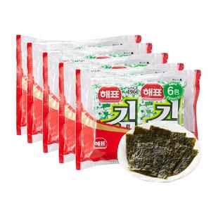 海牌菁品海苔原味海产品追剧零食大礼包(新老包装随机)