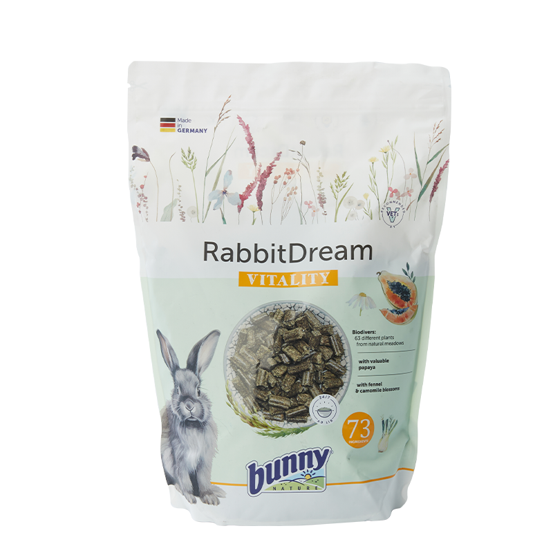 德国Bunny活力版成兔粮高纤低钙