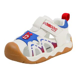 House巴布豆宝宝凉鞋学步鞋男女婴童运动鞋1-4岁婴幼儿防滑稳步鞋