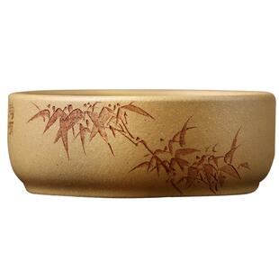 高端宜兴原矿紫砂品茗杯名家李建军纯手工本山绿泥荷气生财主人杯