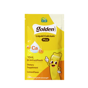 【U先】迪巧小黄条plus液体钙儿童成长补钙片青少年维DK补钙2条装