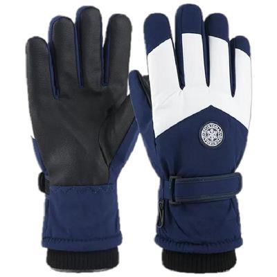 手套女冬季2025新款加绒加厚保暖防寒可触屏男防风电动车滑雪手套