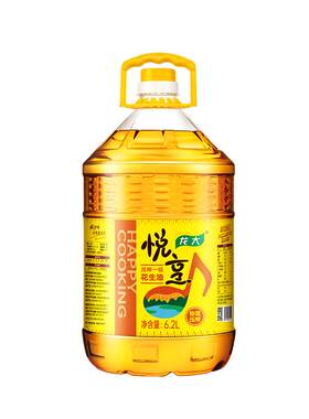 龙大物理压榨一级浓香花生油6.2L