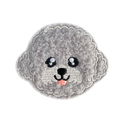 毛绒狗布贴小熊爪子动漫衣服配件