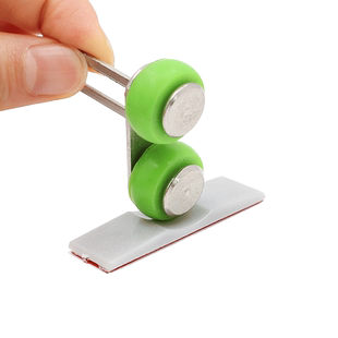 移门上定位片衣柜防撞防弹固定推拉门上轨定位器卡位限位塑料自粘