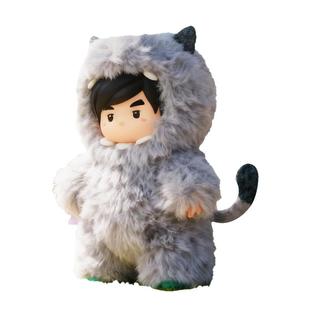 新款周杰伦周同学神奇动物园毛绒玩具盲盒公仔玩偶包包挂件周边