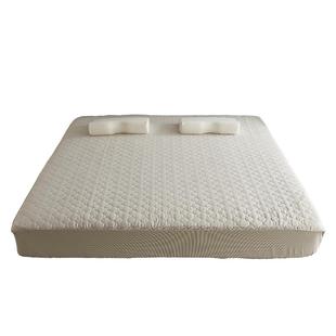 慕思纯棉防螨夹棉床笠2025新款四季通用防水床垫套保护罩全棉慕斯