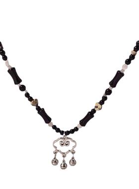 中国风项链平安锁吊坠