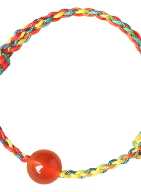 端午节五彩绳五行编织手绳