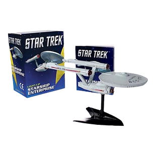 星际迷航 进取号模型 英文原版 Star Trek Light-Up Starship Enterprise 周边 手办 英文版 Running Press 进口英语原版书籍
