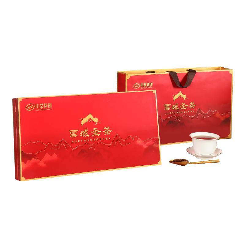 川茶集团雪域圣茶黑茶礼盒600g