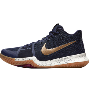 Nike/耐克正品欧文3代男士缓震中帮耐磨实战篮球鞋852396-400