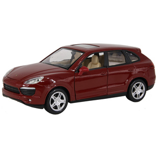 1:24仿真保时捷卡宴Cayenne S汽车模型合金越野车金属摆件男玩具