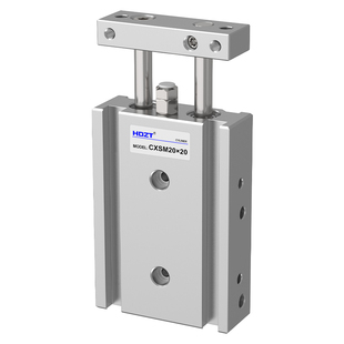 小型气动TR双轴双杆大推力气缸CXSM10/6/15/20/25/32-100-25-50-S