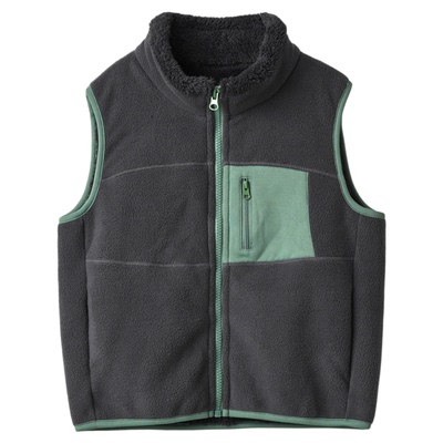 儿童加厚马甲摇粒绒外穿坎肩