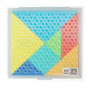 磁力磁性儿童七巧板智力拼图一小年级二三学用生下册现代教具比赛