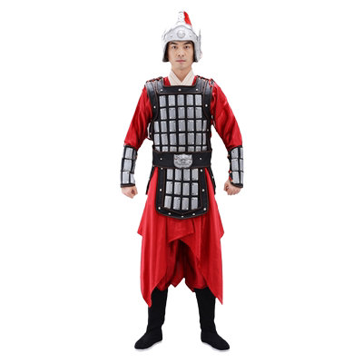 中国古代盔甲风格汇美皮革铠甲