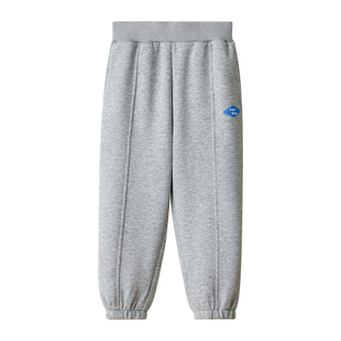 红豆儿童束脚卫裤男童女童裤子春夏新款休闲长裤中大童卫裤运动裤