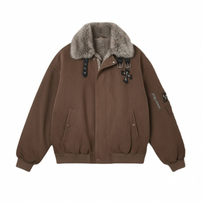 胖mm大码女装设计感休闲时尚棉衣