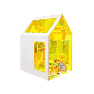 幼儿园彩色玻璃纸光影房子墙面装饰美工建构区区域角布置环创材料