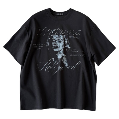 H1c梦露*印花凉感索罗娜短袖