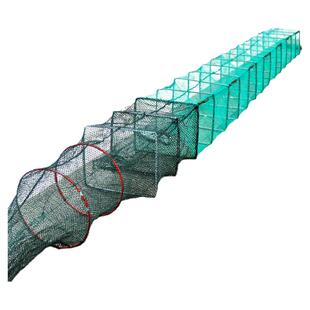 虾笼捕虾网鱼笼子龙虾网笼泥鳅地网笼五乘圈加密渔网折叠鳝鱼网笼