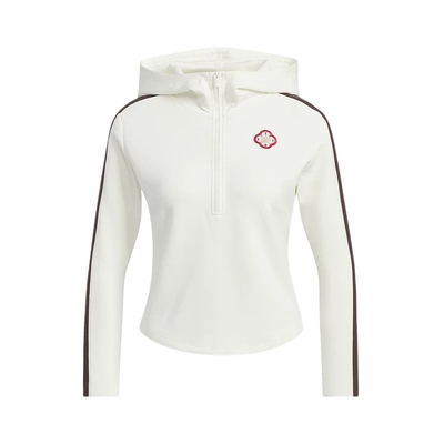 阿迪达斯新年款连帽卫衣2026春季运动休闲修身针织套头衫 KH2714