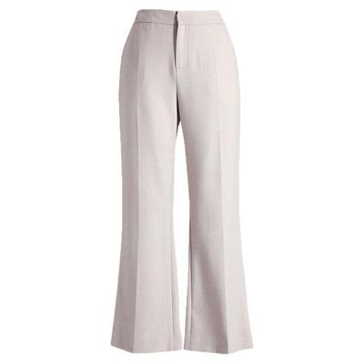 LANDI高腰显瘦微喇叭裤女新款秋季长裤垂感套装西装裤