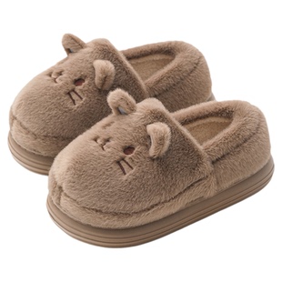 可爱棉拖鞋女款秋冬月子鞋孕妇室内家居包跟情侣棉鞋2025新款保暖