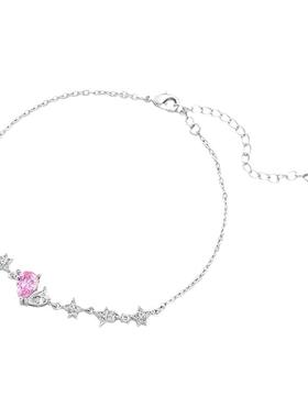 Kookiss【双倍心动】爱心手链女轻奢小众 S925纯银生日礼物送女友