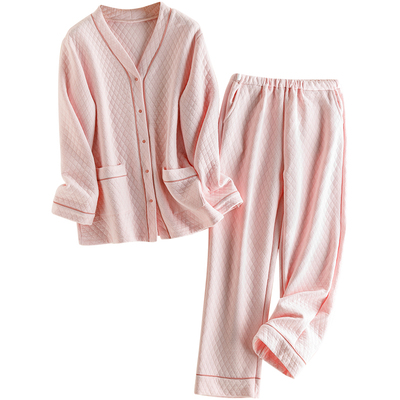 月子服纯棉秋冬孕妇装家居服套装