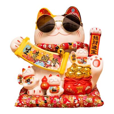 承典招财猫灯光礼盒开业乔迁礼品
