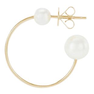 【折扣】SOPHIE BILLE BRAHE 女14K金珍珠耳环(单只)